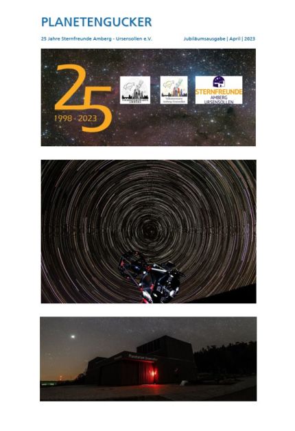 Festschrift 25 Jahre Sternfreunde Amberg-Ursensollen