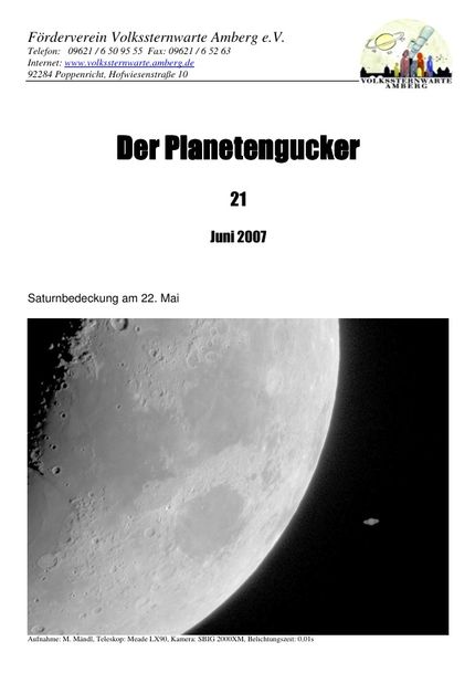 Ausgabe21 "Der Planetengucker"