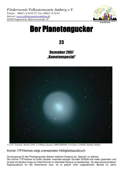 Ausgabe23 "Der Planetengucker"