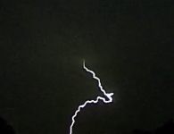 Gewitter in der Nacht vom 23. / 24.04. 2025