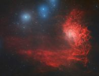 IC 405 Flaming Star Nebula