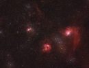 IC 405 Flaming Star mit Umgebung