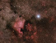 NGC7000 Nordamerikanebel mit 135mm F/2