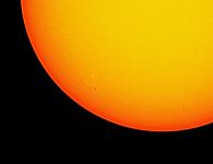 Sonnenfleck im Weisslicht 2020-06-13