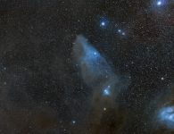 Blauer Pferdekopfnebel